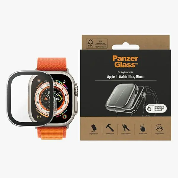 PanzerGlass Full Body Apple Watch Ultra49mm przezroczysty/transparent 3677
