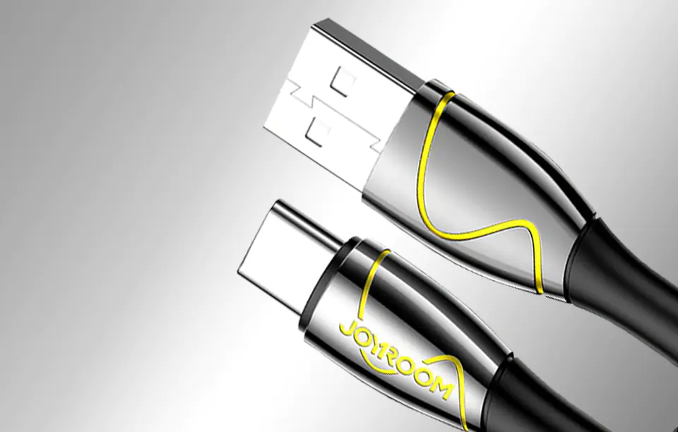 Kabel USB do USB-C Joyroom S-1230K6 3A 1.2m (czarny)