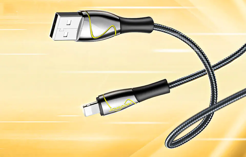 USB Cable for Lightning Joyroom S-2030K6 2.4A 2m (Black)