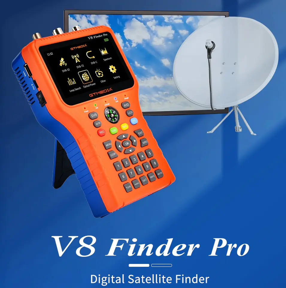 Miernik Digital Satellite Finder FreeSAT V8 PRO