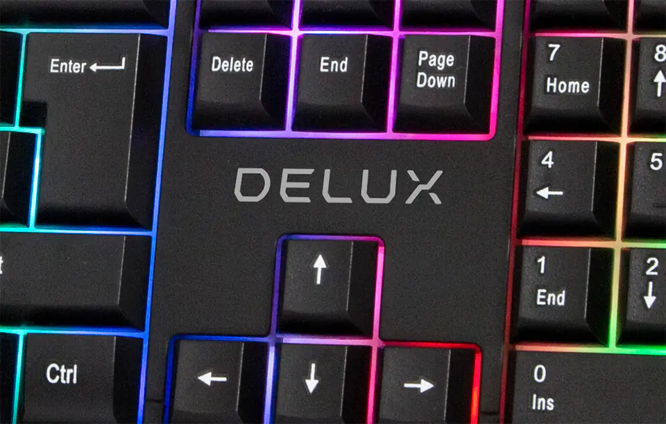 Delux K9852 RGB Gaming Keyboard