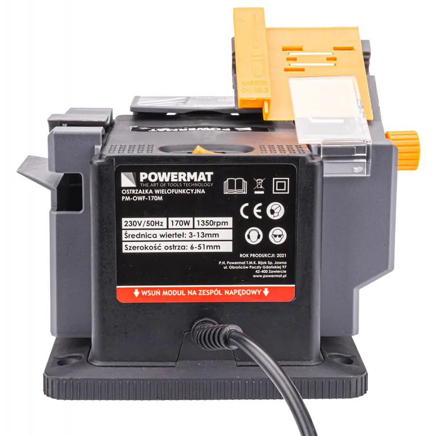 Ostrzałka wielofunkcyjna 3w1 170W Powermat PM-OWF-170M