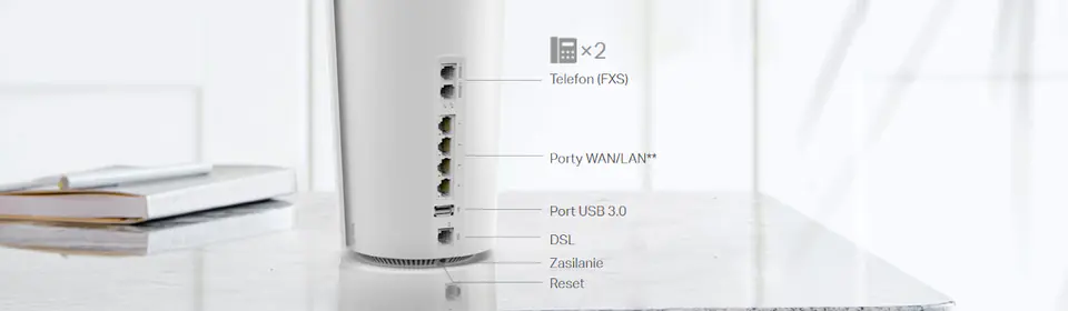 Router TP-Link Deco X73-DSL (1-pack)