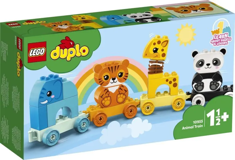 Lego duplo shop train animal