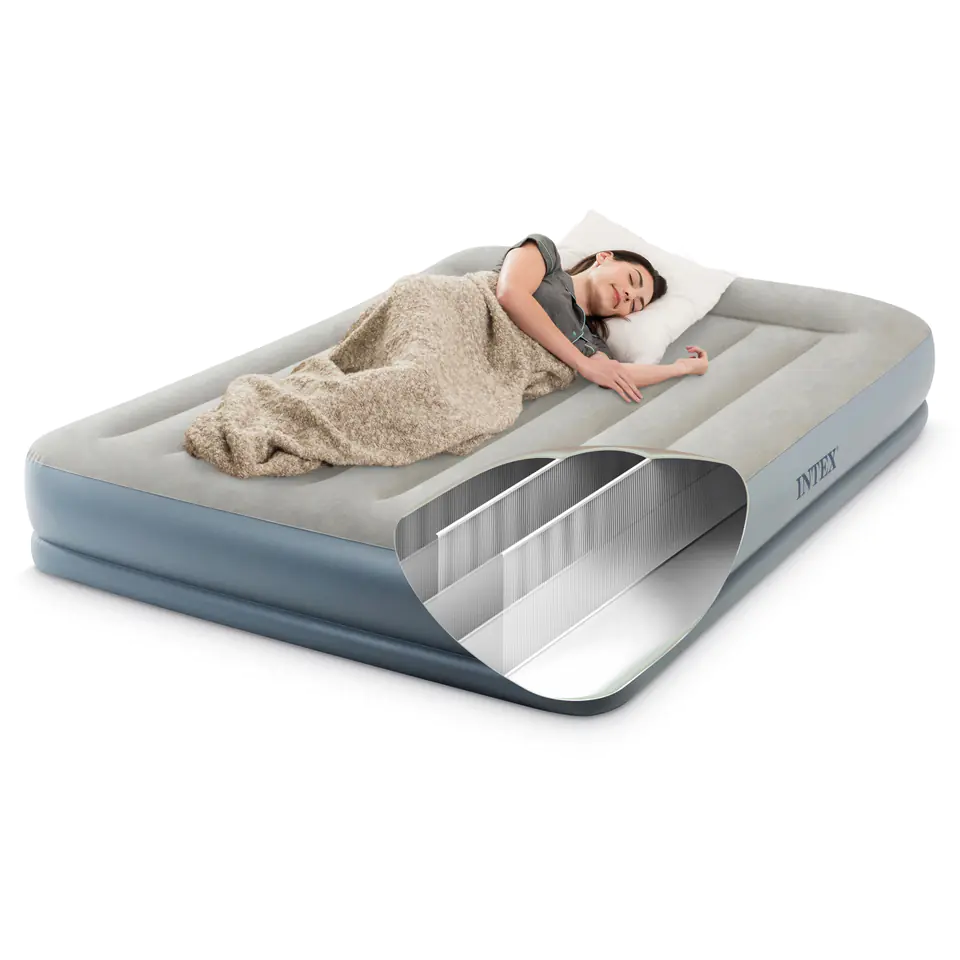 Air mattress 203x152cm with double pump Intex 64118ND