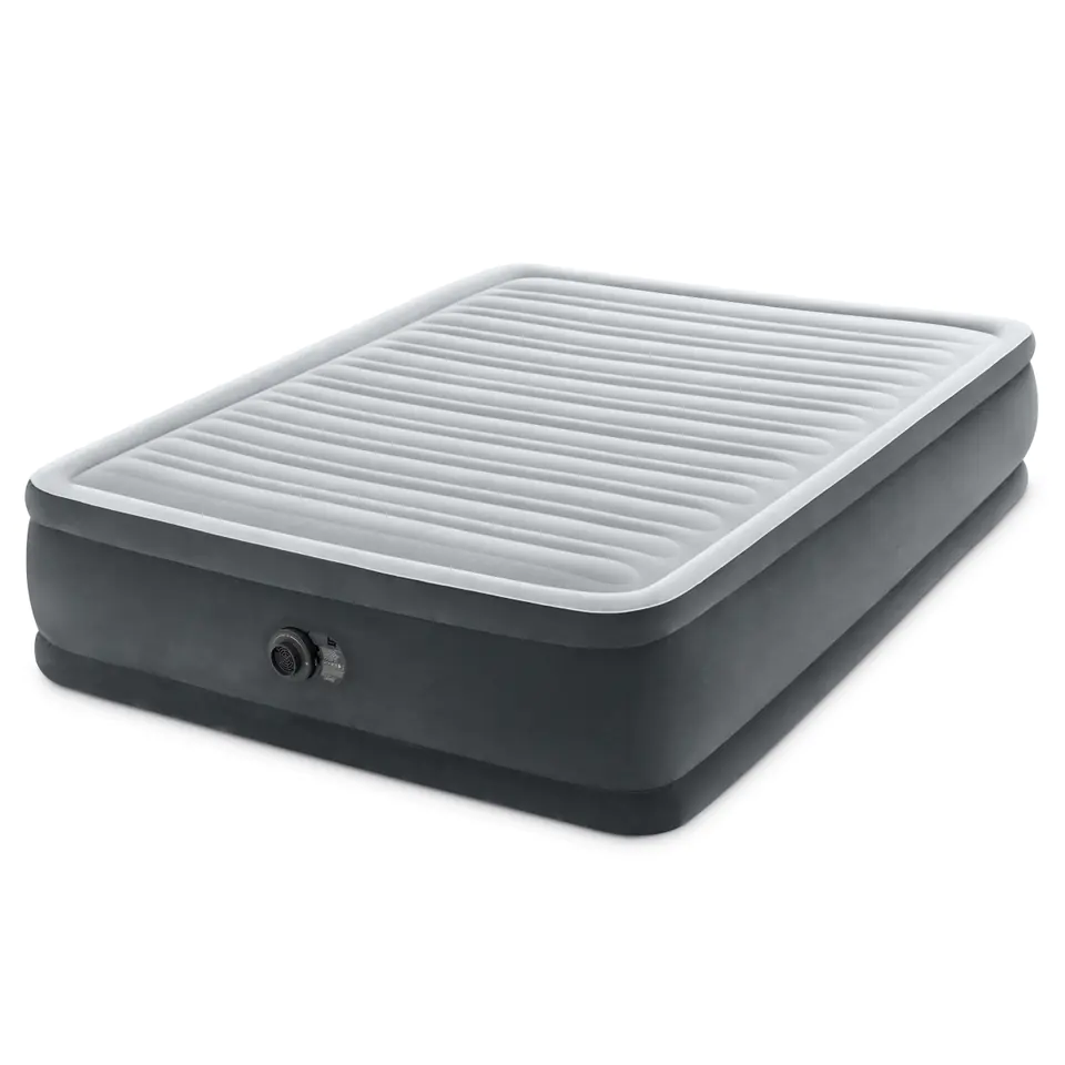 Air mattress 203x152cm with pump 2-seater DELUXE 64414ND