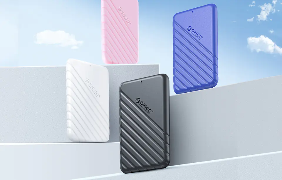 Obudowa dysku HDD / SSD 2,5" Orico, 6 Gbps, USB-C 3.1 Gen1 (czarna)