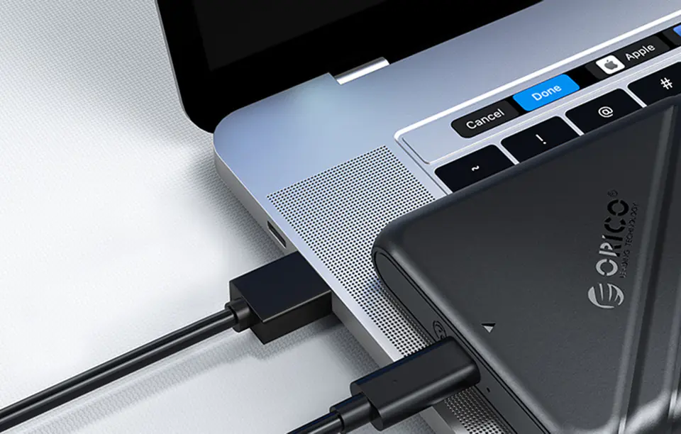 Obudowa dysku HDD / SSD 2,5" Orico, 6 Gbps, USB-C 3.1 Gen1 (czarna)
