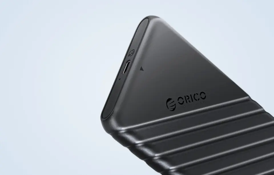 Obudowa dysku HDD / SSD 2,5" Orico, 6 Gbps, USB-C 3.1 Gen1 (czarna)