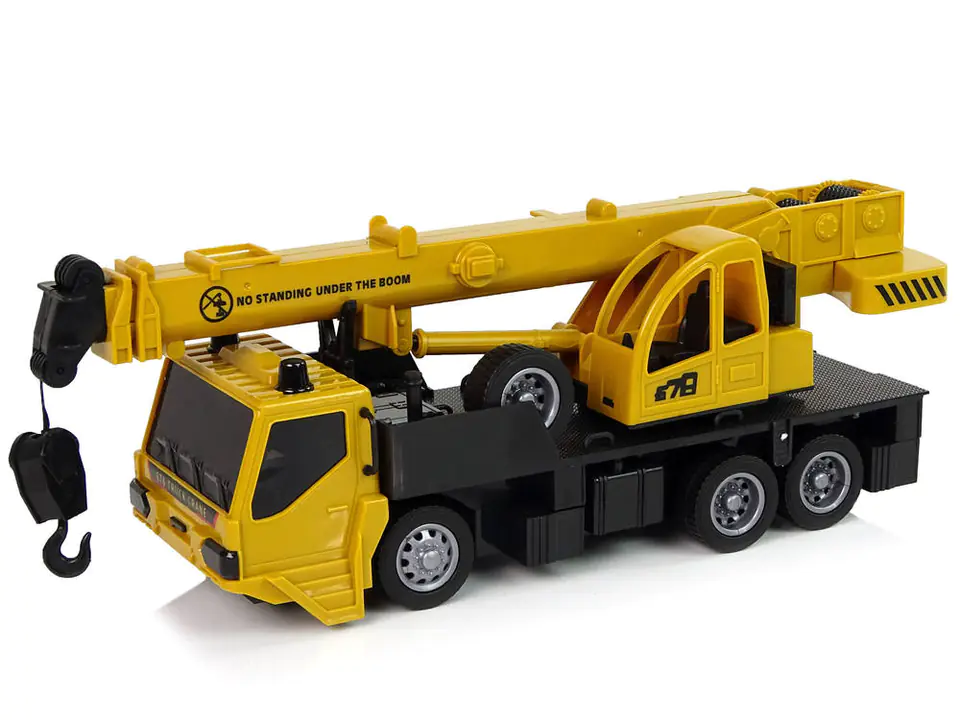 Remote control crane truck sales toy