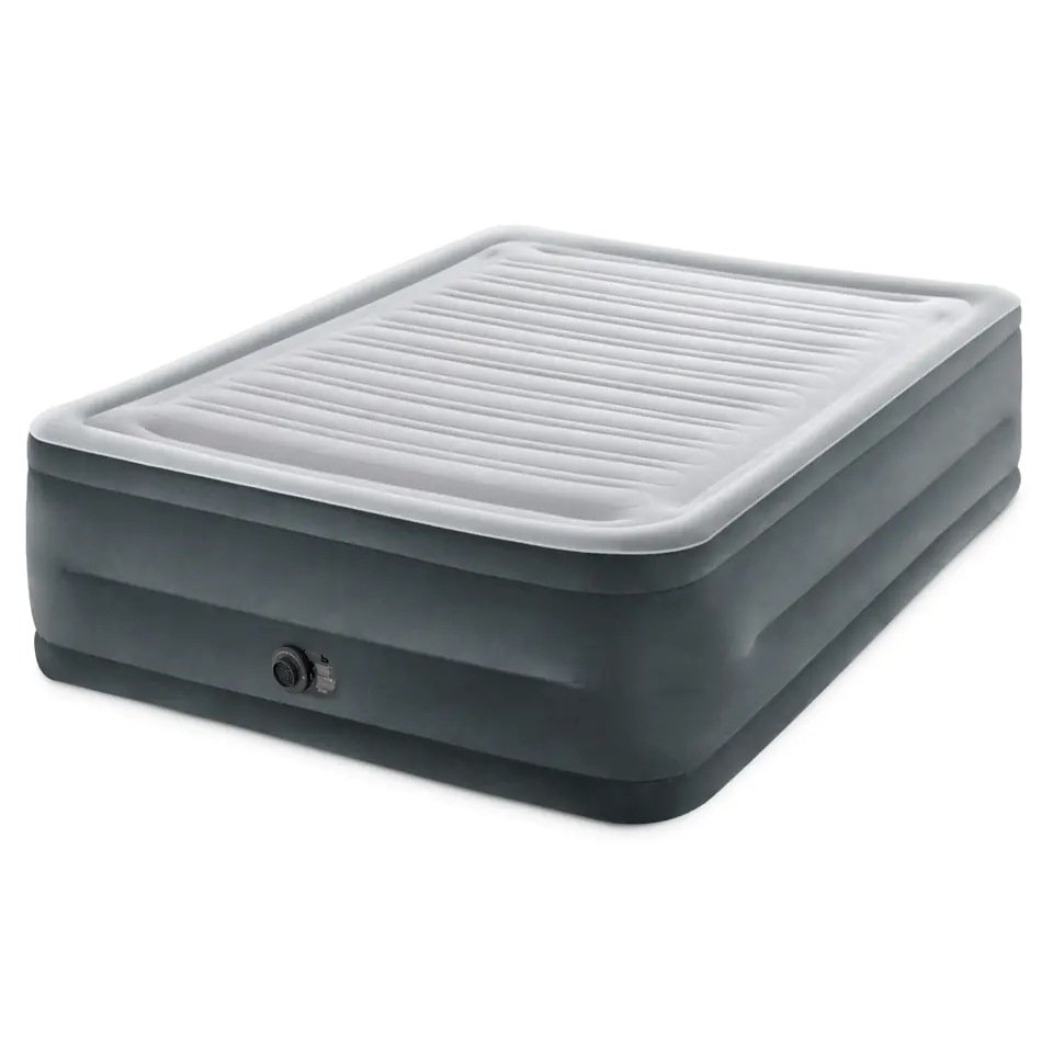 Mattress double bed with automatic pump - 203x152cm INTEX