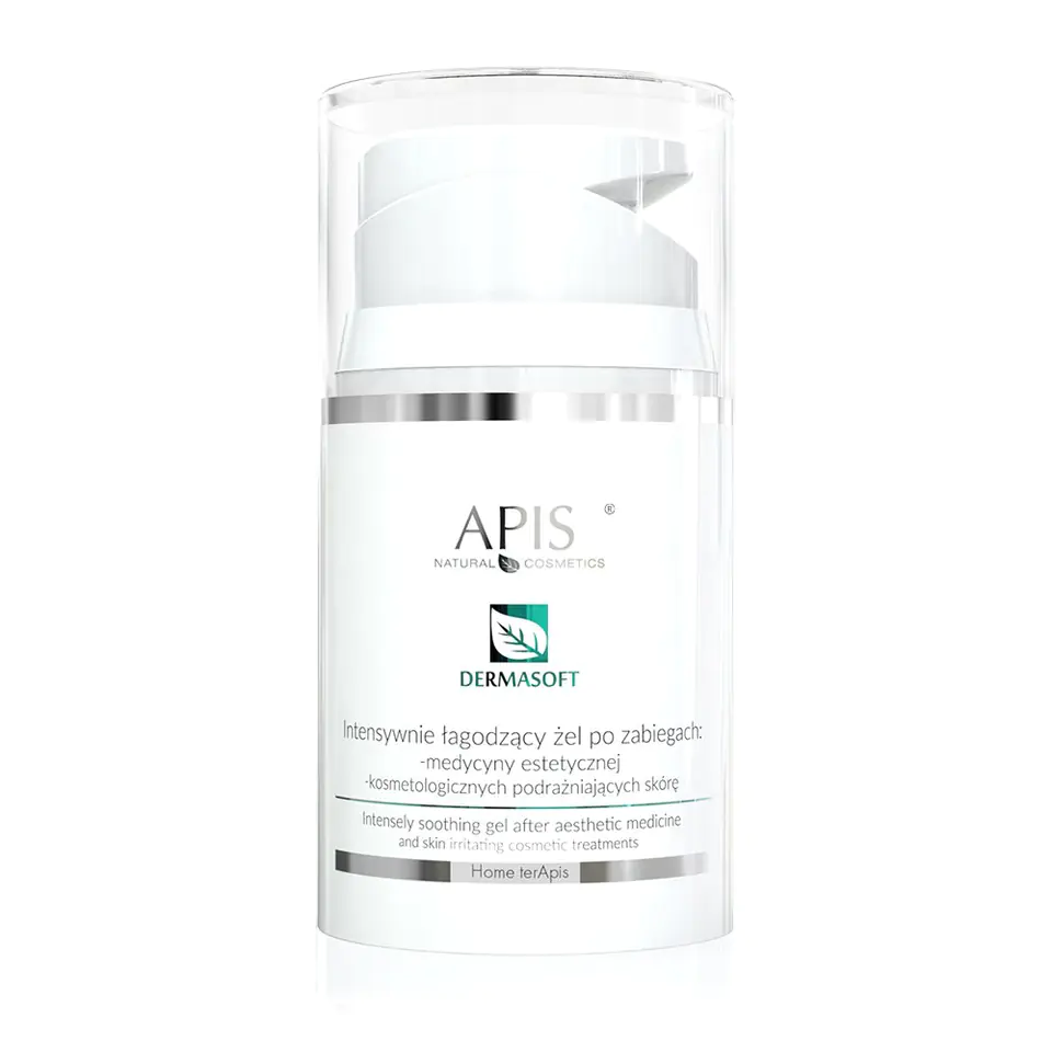 Apis dermasoft intensely soothing gel after skin irritating treatments 50  ml