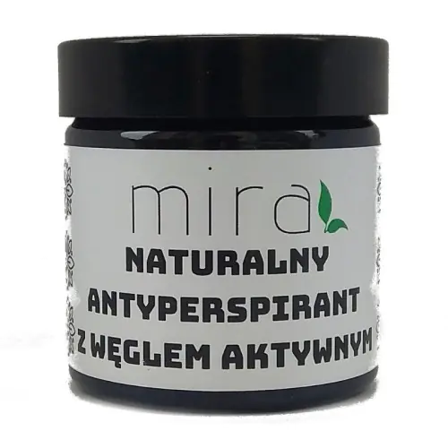 Mira Natural antiperspirant cream with activated charcoal 50g