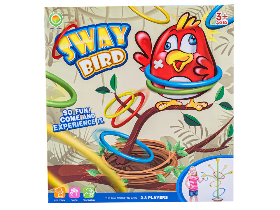 Gra Zręcznościowa Tańczący Ptaszek jak Robak, Sway Bird, Ruchliwy, Gibający Ptak Jak Robaczek