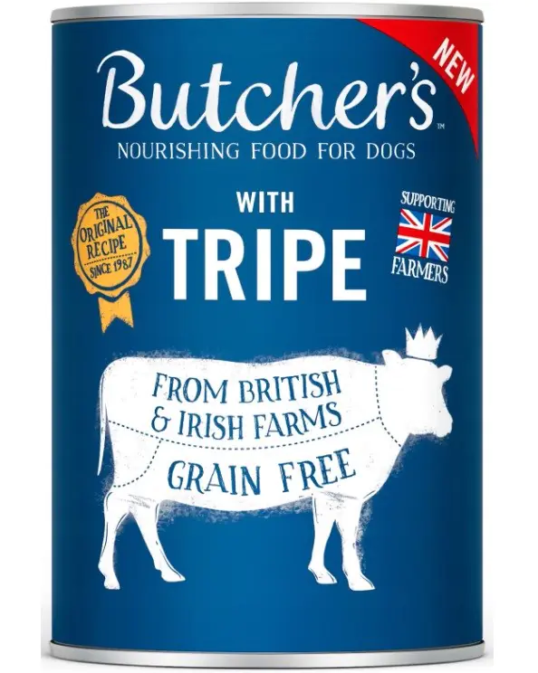 BUTCHER'S Original Tripe Mix Rumen Pate - wet dog food - 1200g ...