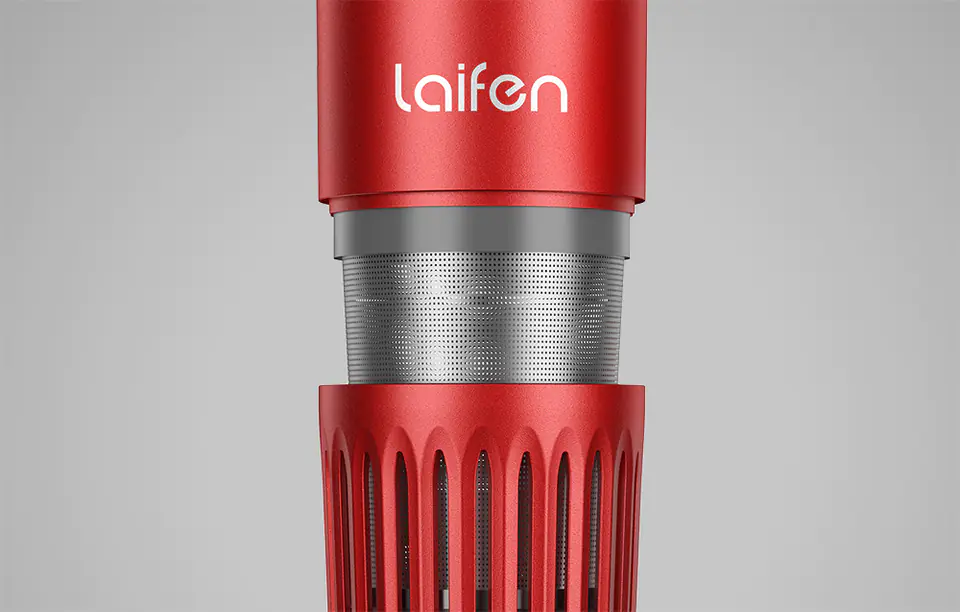 Hair dryer with ionization Laifen Retro (red)