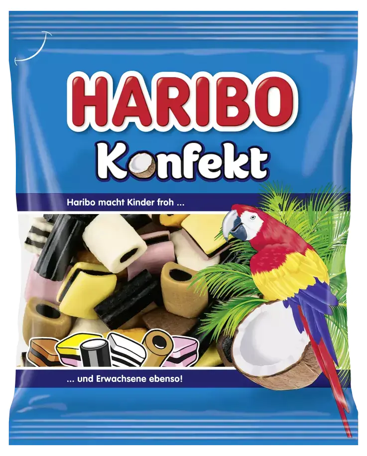 Haribo Konfekt Licorice Jelly Beans 175 g Wasserman.eu