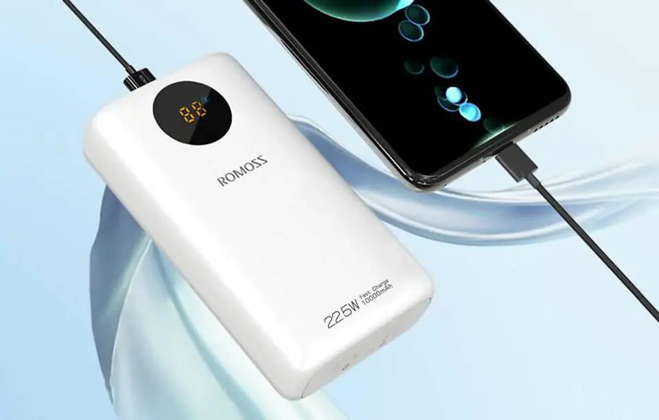 Power bank Romoss SW10PF 10000mAh, 22.5W (white)