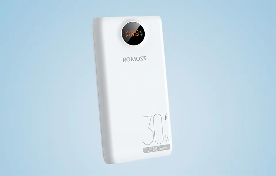 Powerbank Romoss SW20S Pro 20000mAh, 30W (biały)