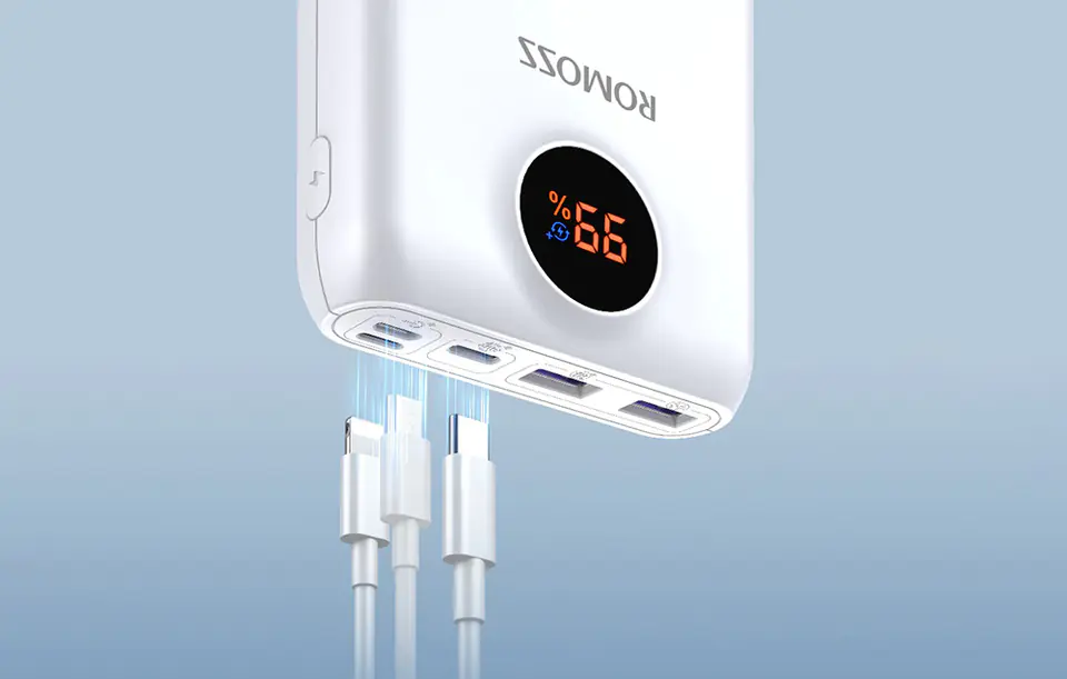 Powerbank Romoss SW20PF 20000mAh, 22.5W (biały)