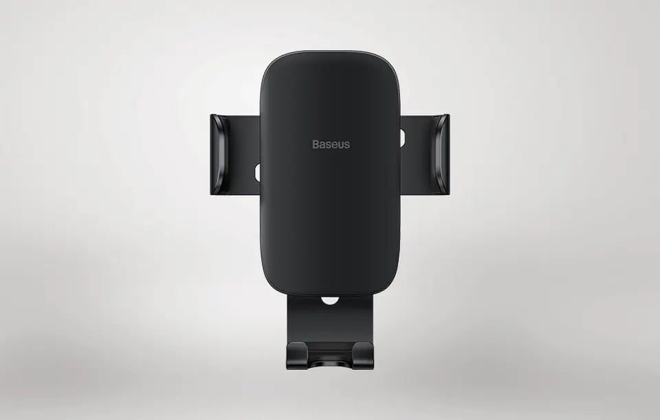 Baseus Metal Age II Gravity Autohalterung für runden Kühlergrill (Schwarz)