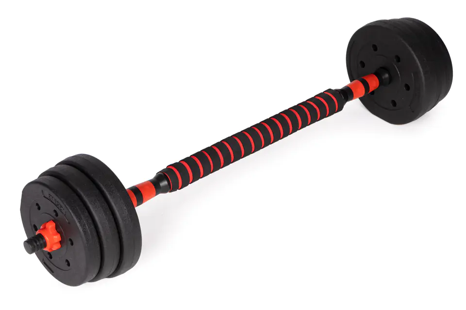 Adjustable dumbbells 2x 10kg barbell set 20kg neck