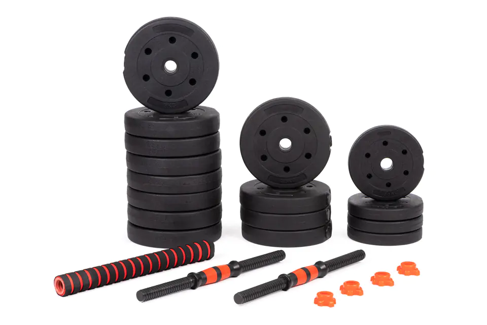 Opti 20kg barbell discount set