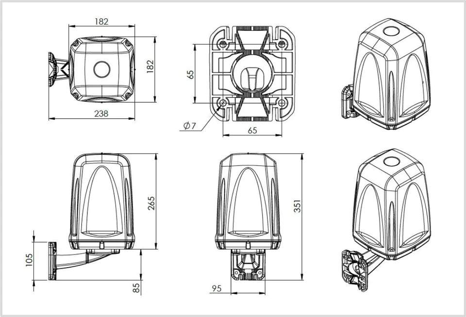 ePoynt external EPNT-4 enclosure for 4MIMO router