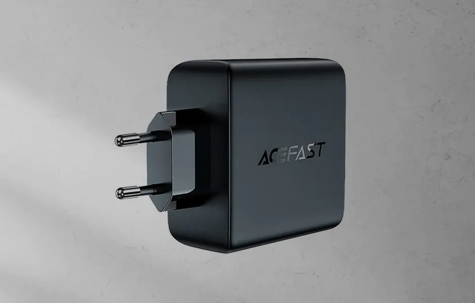 Wall charger Acefast A37 PD 100W GaN 4x USB, (black)