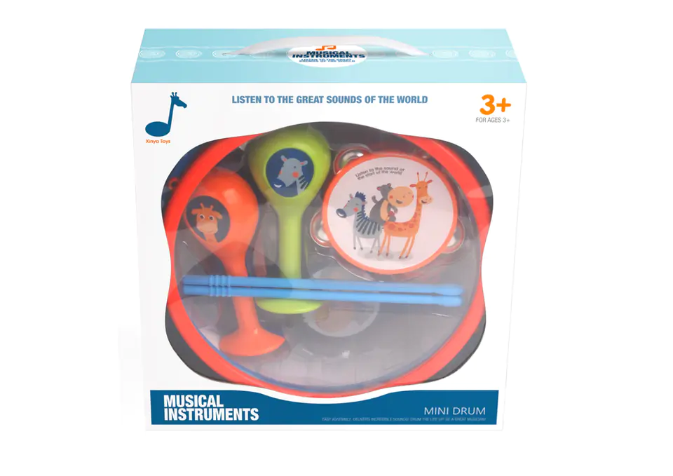 Musical Instruments, Drum set, Tambourine, Harmonica, Animals ...