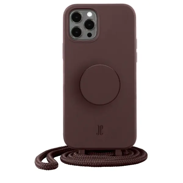 Etui JE PopGrip iPhone 12 Pro Max 6,7" truflowy/truffle 30166 AW/SS23 (Just Elegance)