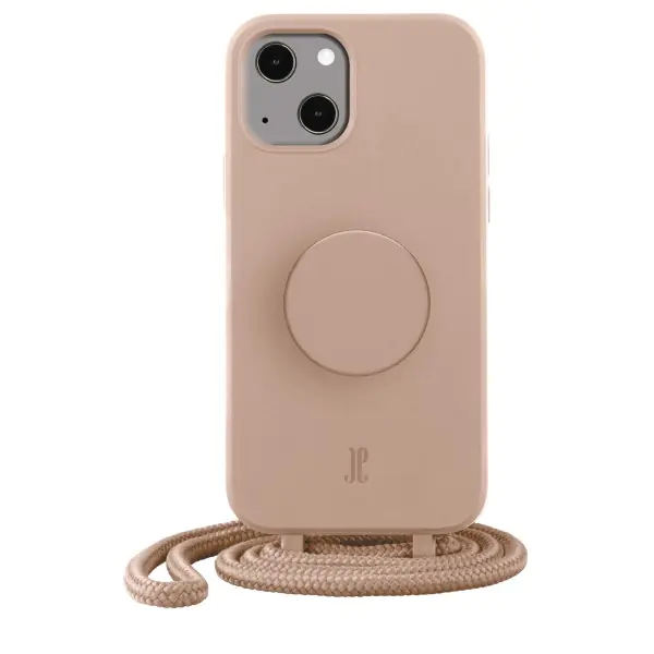 Etui JE PopGrip iPhone 14 Plus / 15 Plus 6.7" beżowy/beige 30181 AW/SS23 (Just Elegance)