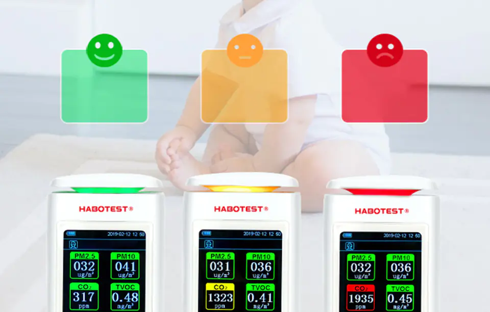 Intelligent air quality detector Habotest HT610