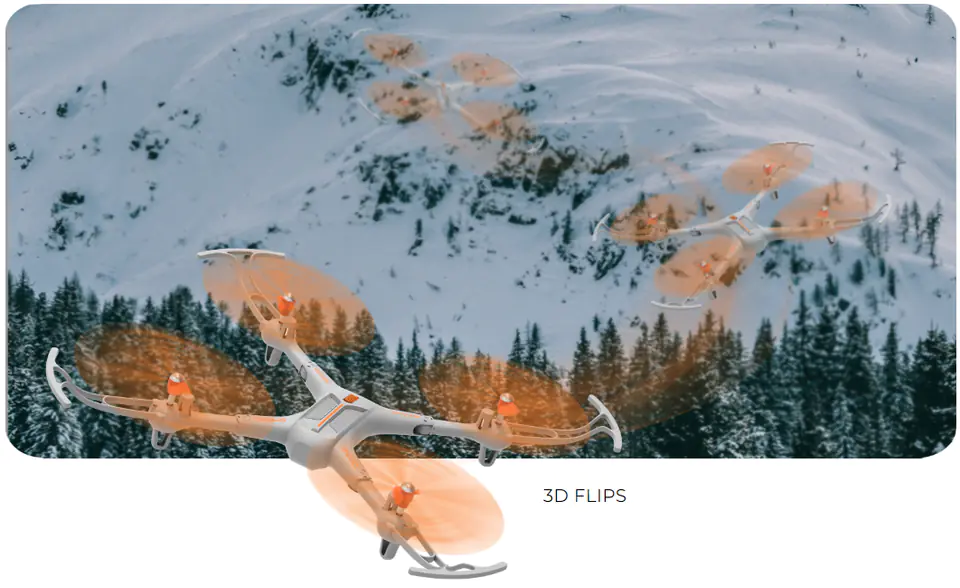Syma Z4 (2.4GHz, żyroskop, auto-start, zawis, zasi