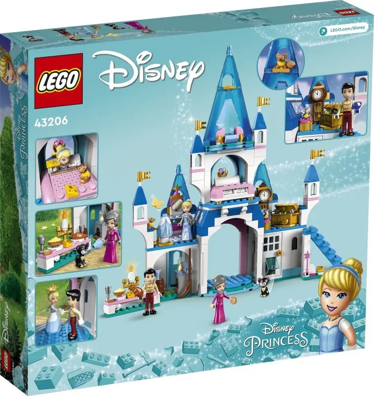 Disney cinderella best sale lego castle