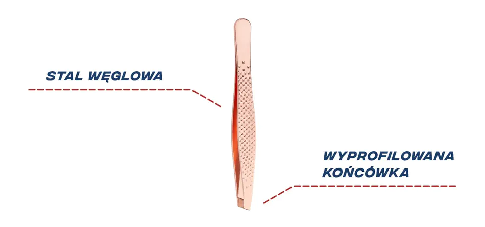 Snippex tweezers TS16 rose gold