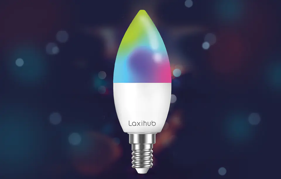 Laxihub LAE14S Smart LED Bulb Wifi Bluetooth TUYA (2)