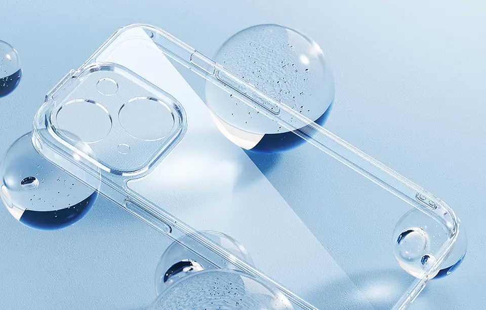 Baseus SuperCeramic Transparent Glass Case & Tempered Glass Protective Kit for iPhone 14 Plus