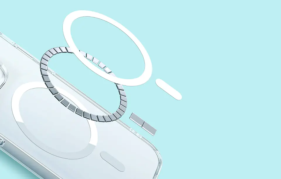 Baseus Crystal Protection Kit Transparent Magnetic Case & Tempered Glass for iPhone 14 Pro