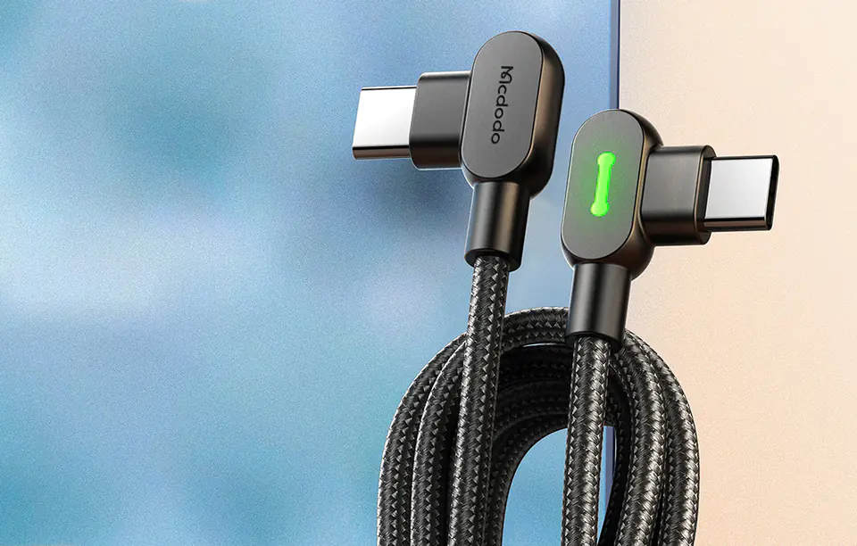 Kabel USB-C do USB-C Mcdodo 60W, 2m (czarny)