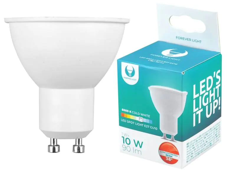 Gu10 deals 1w bulb