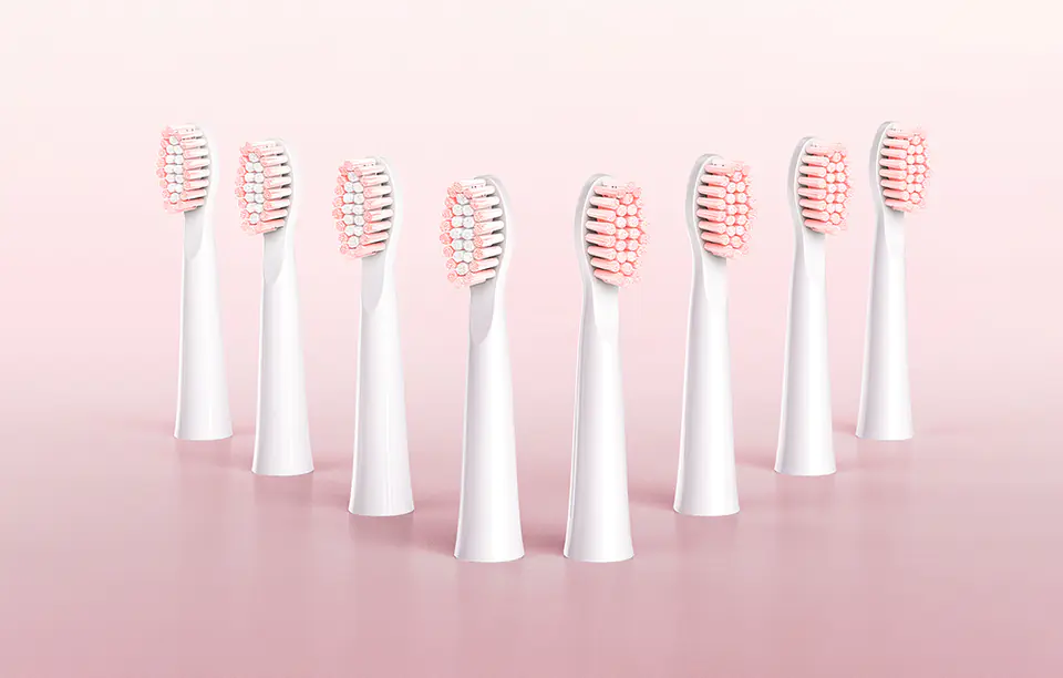 FairyWill E11 toothbrush tips (pink)