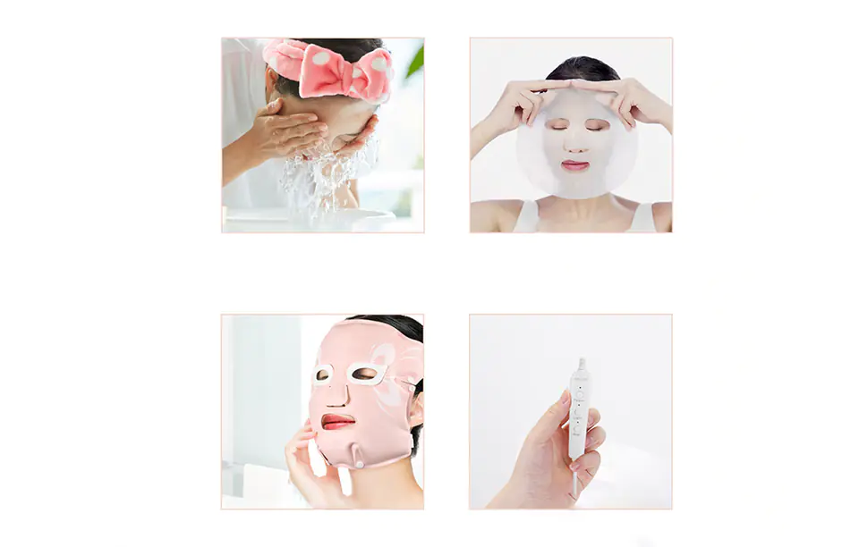 Waterproof Light Therapy Mask ANLAN 01-AGZMZ21-04E