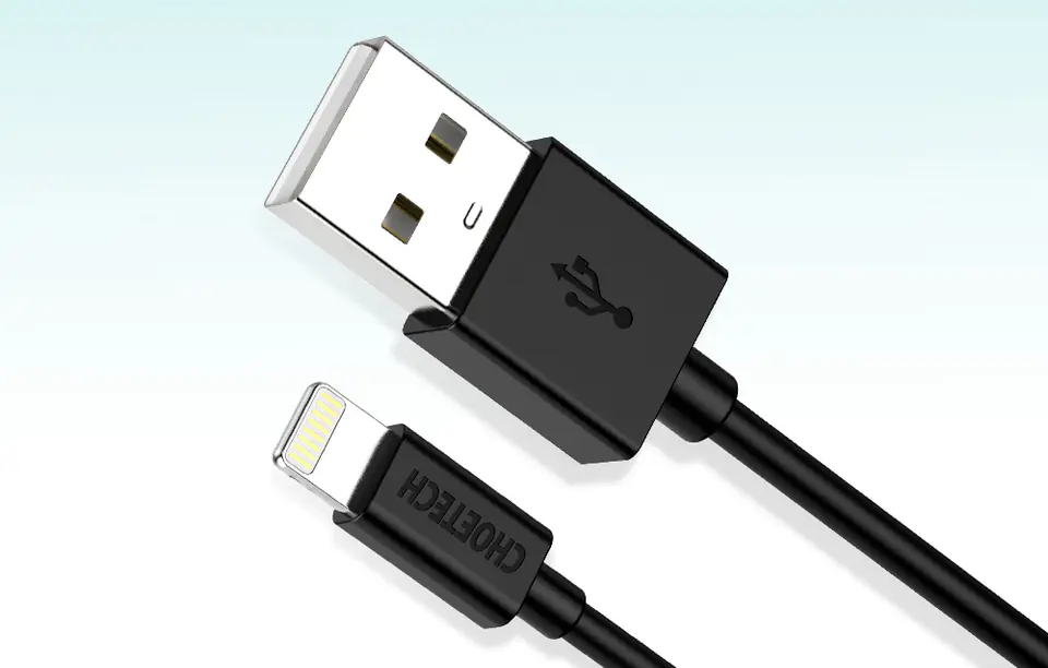 Kabel USB do Lightning Choetech IP0026, MFi, 1.2m (czarny)