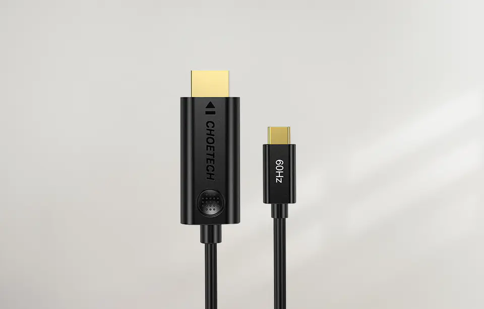 Kabel USB-C do HDMI Choetech CH0019, 1.8m (czarny)