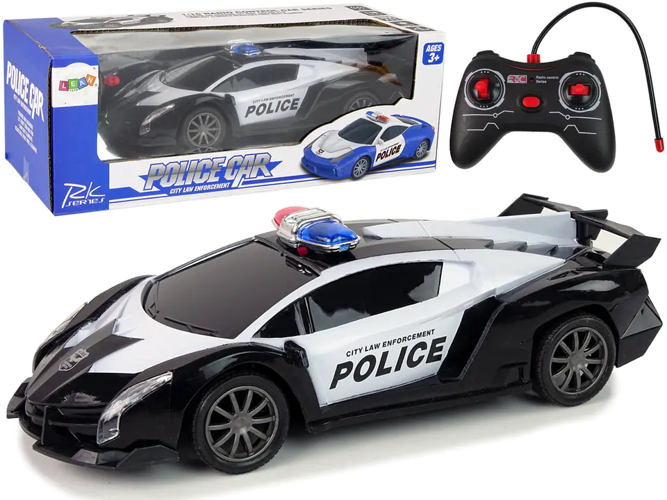 Remote control best sale police car