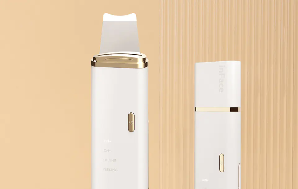 Cavitation peeling with ionization InFace CF-06F (white)