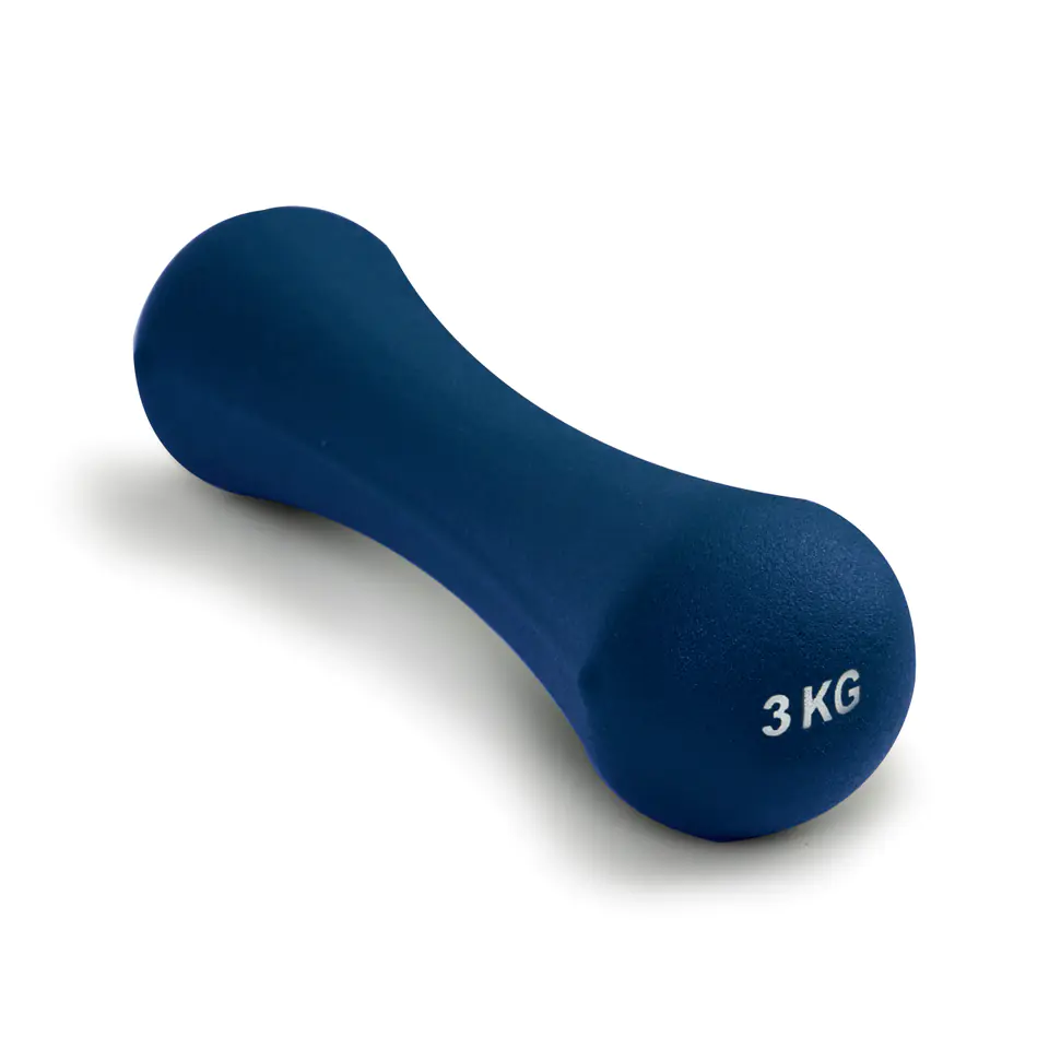 Dumbbells, neoprene weights, fitness set 2x3 kg