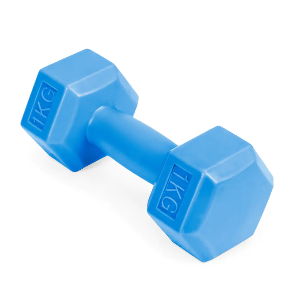 Fitness dumbbells, set dumbbells, weights 2x 1 kg