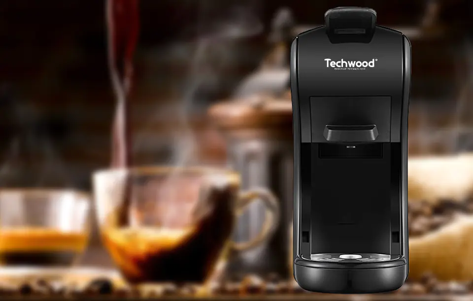 Techwood TCA-196N capsule coffee maker (black)